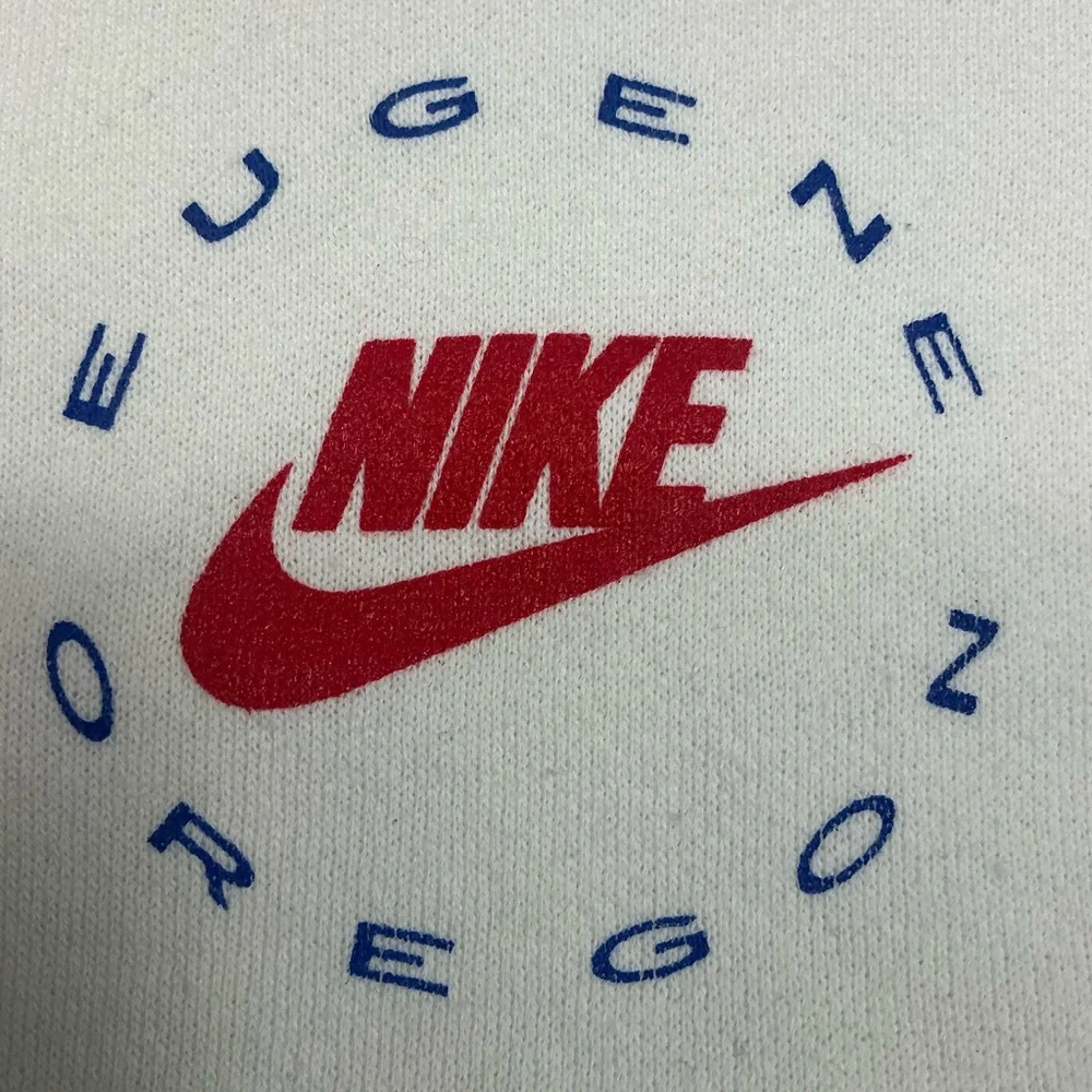 Vintage Nike World Veteran 1989 decathlon games Crewneck USA made size XL
